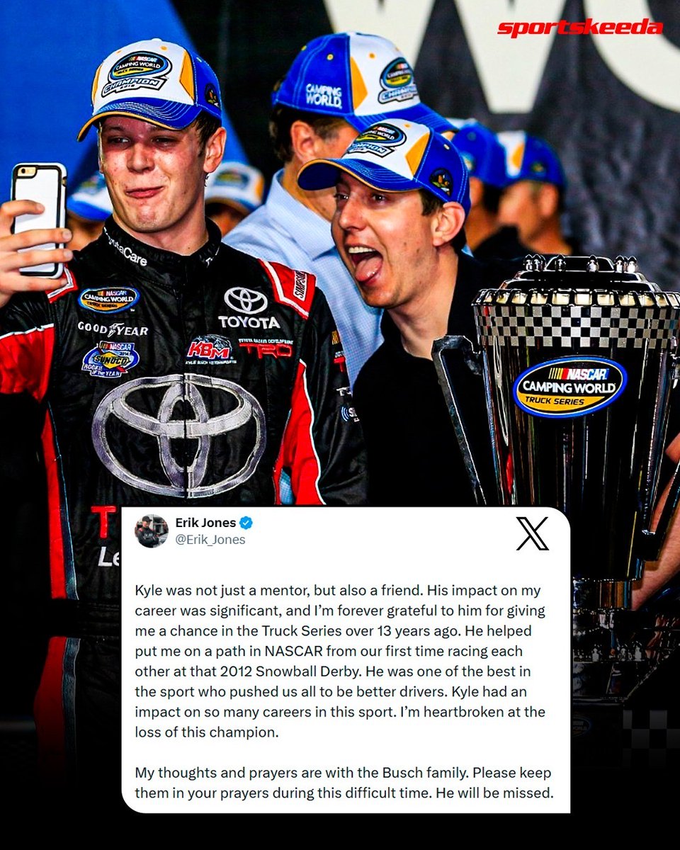 Sportskeeda NASCAR tweet media