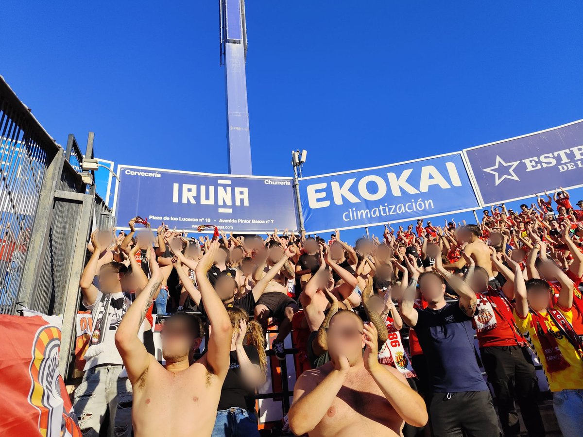 OrgullGrana's tweet photo. Presents a l'últim partit de la temporada a Alacant, sempre fidels als nostres colors. 

Hércules 1 - 1 Nàstic https://t.co/hkzIiPEiNI