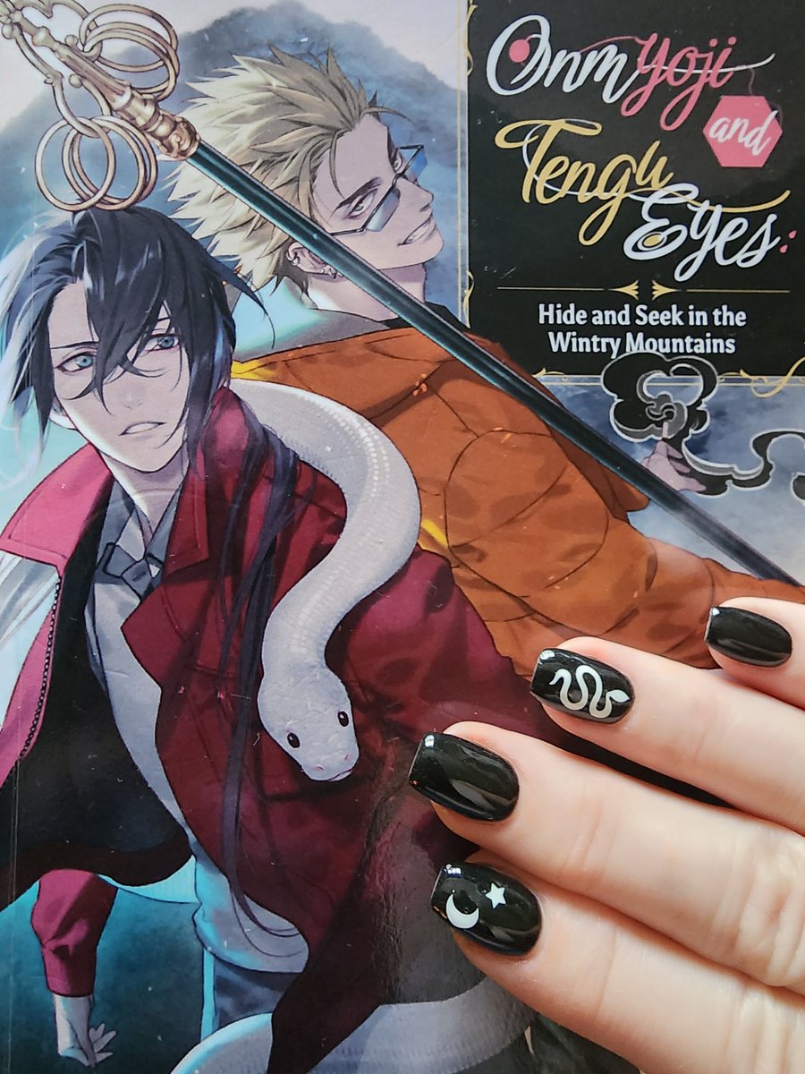 FitheachOfBooks's tweet photo. @CrossInfWorld Omg yay!! I am so excited that it's continuing! Thank you so much for the response. By the way I got my nails done this weekend and Shirota was the inspiration. https://t.co/H7nmdYwQOR