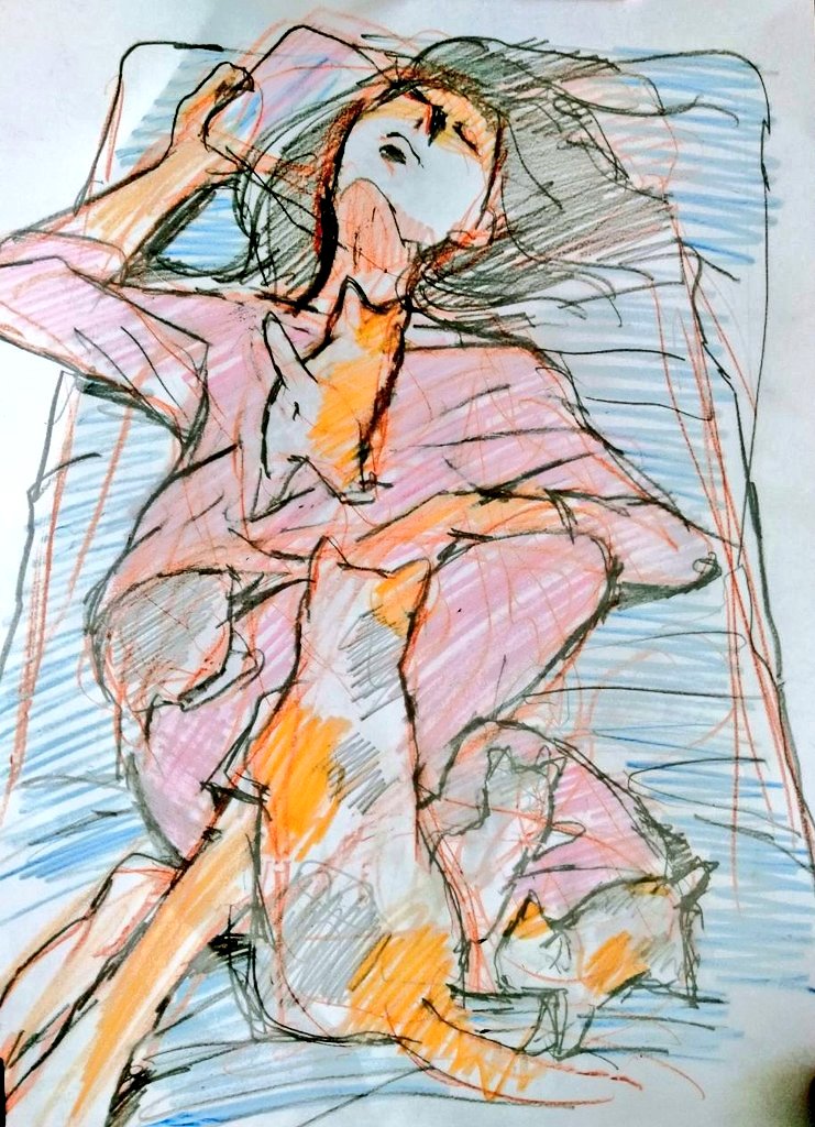 sim_kyrm's tweet photo. てことは寝ている時に見てる夢も視覚中枢だか視神経だかを使ってるってことなのかな？ https://t.co/YuoNo86t5F