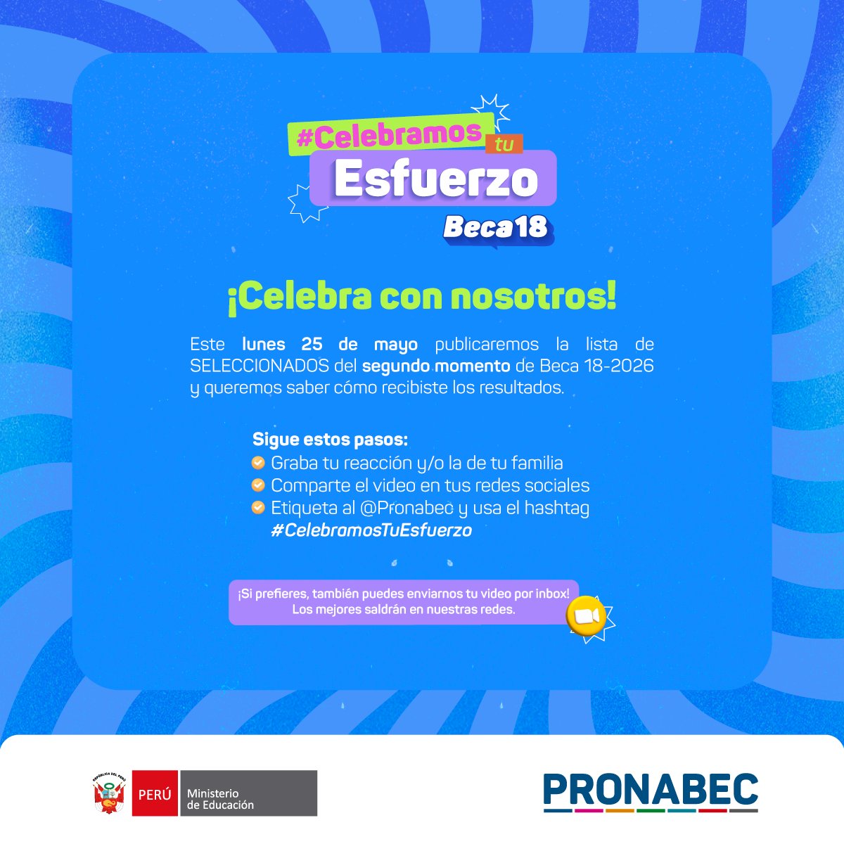 Pronabec - Minedu tweet media