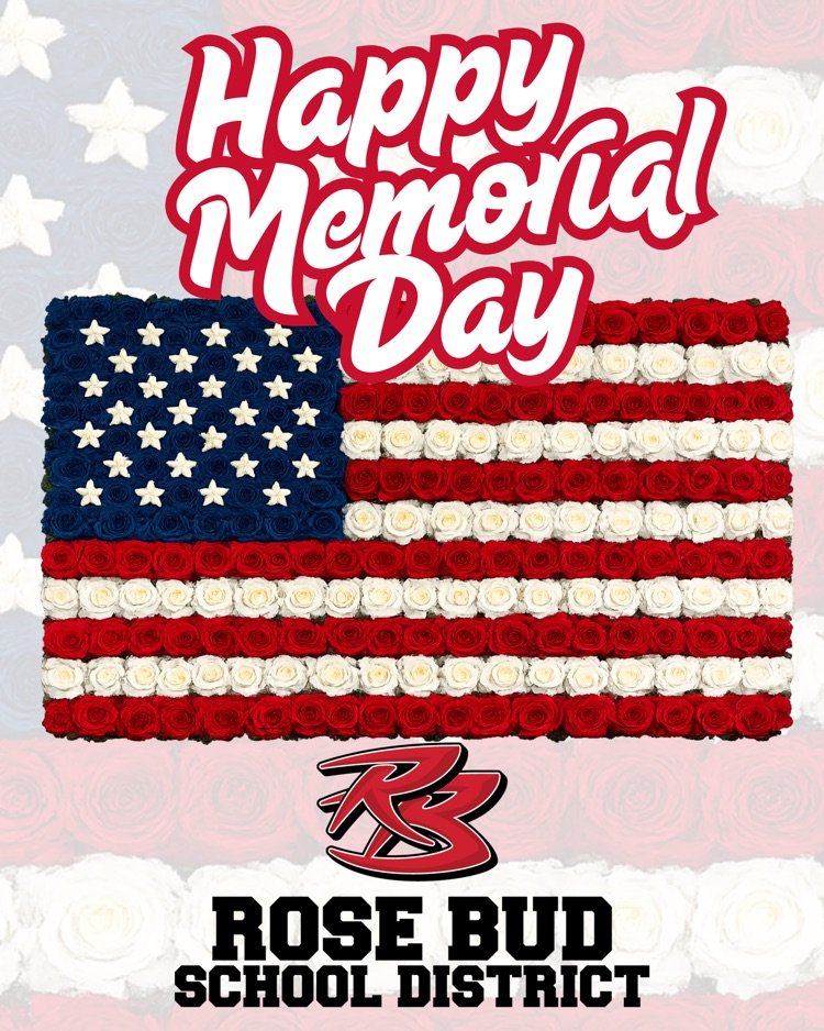 RoseBudRamblers's tweet photo. As we remember and honor those who made the ultimate sacrifice for our country, we are grateful for the freedoms we enjoy each day. May we never forget the courage and sacrifice of those who served our nation.

Wishing our Rambler family a safe and meaningful Memorial Day. 🇺🇸🌹 https://t.co/knCTSufJsI