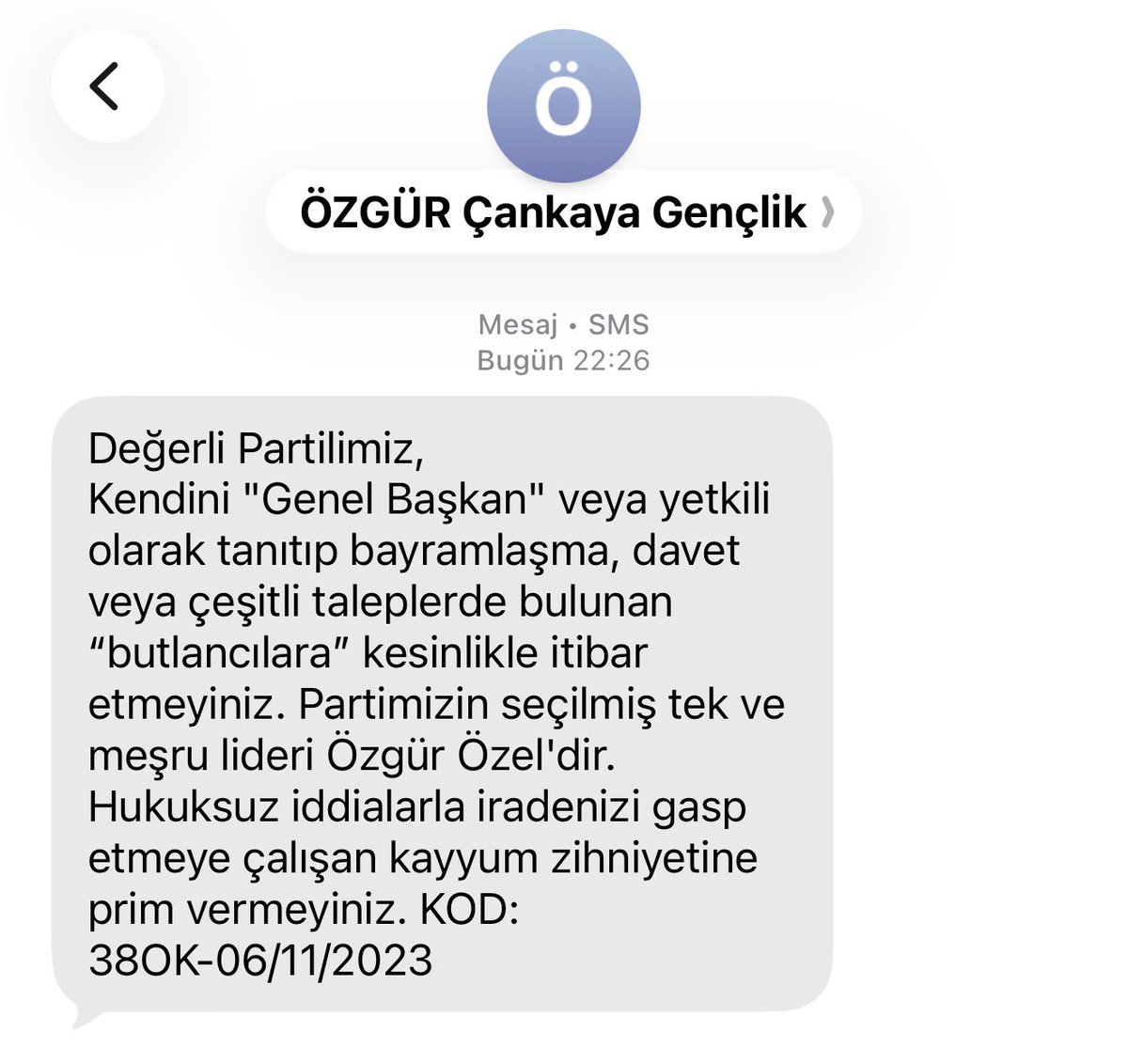 Özgür Çankaya Gençlik Kolları tweet media