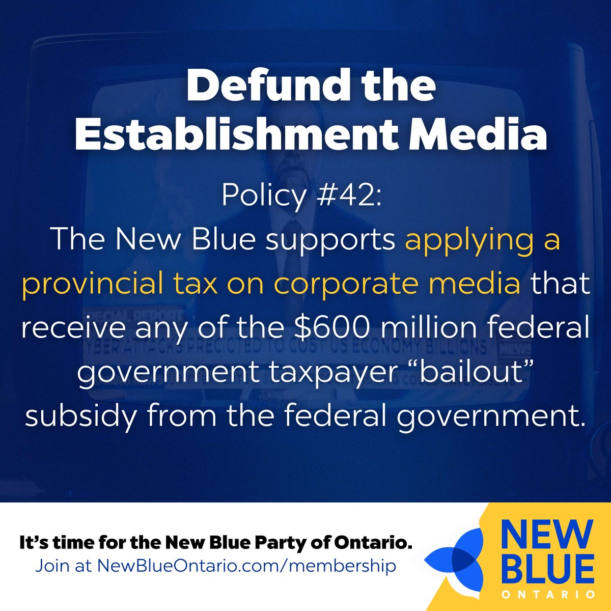 New Blue Party of Ontario tweet media
