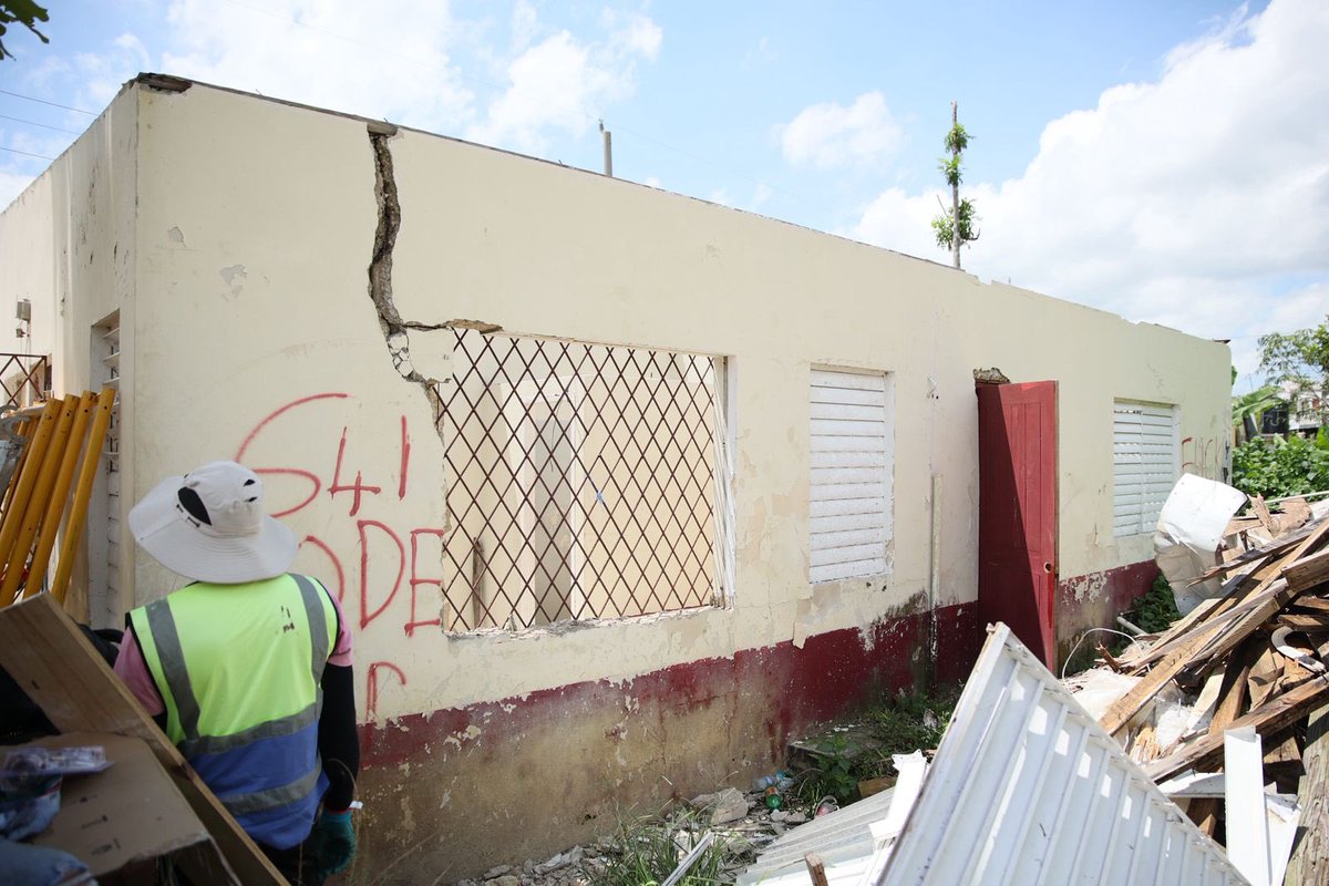 DigicelFdnJA's tweet photo. Torn apart by the hurricane last year, the Bethel Town Post Office in Westmoreland has remained closed.  This institution, an important part of the community, especially for seniors who depend on it to receive their pensions was in urgent need of repairs. https://t.co/II5nIkvTsH