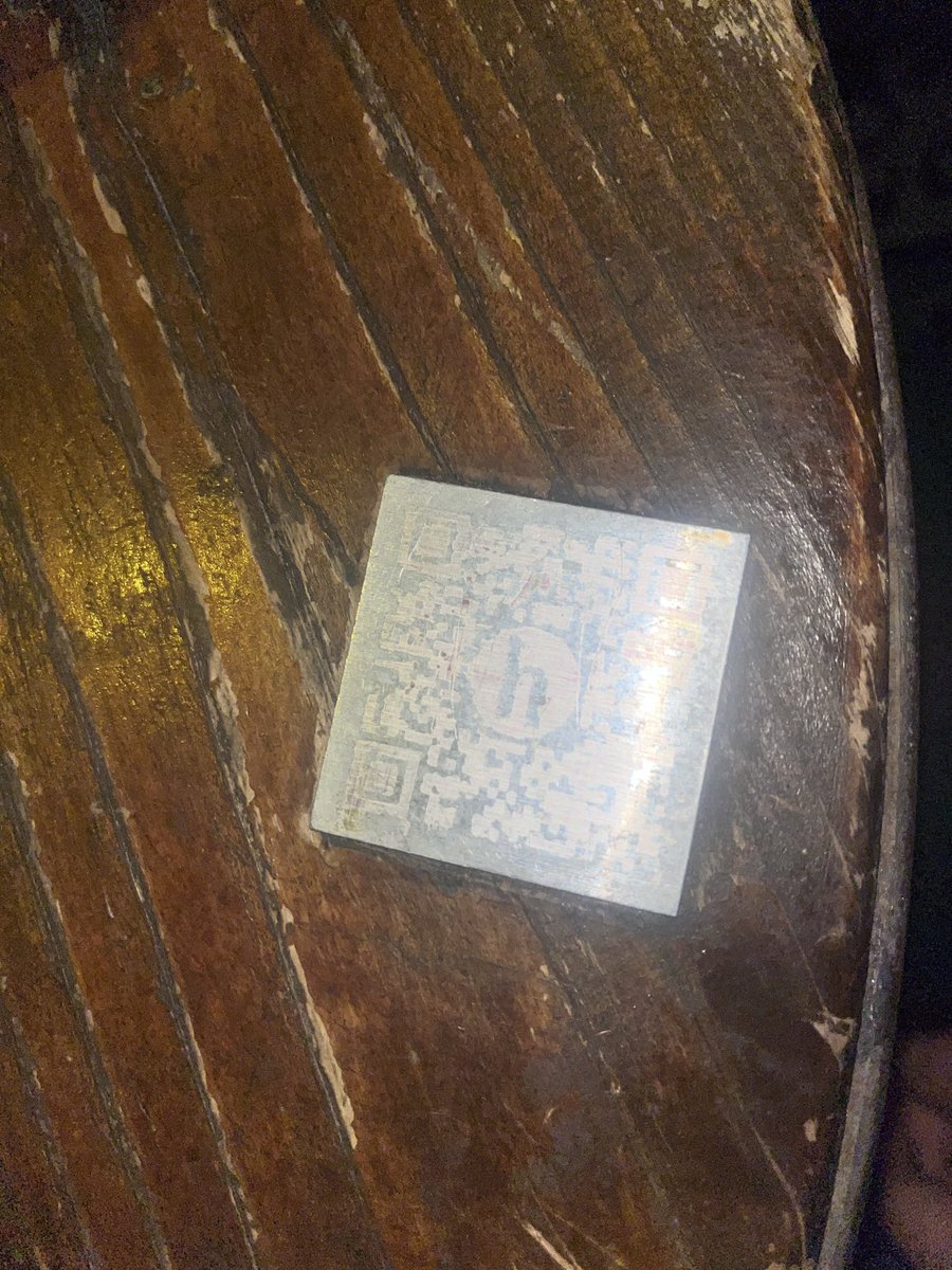 geymetal's tweet photo. Qr okutabılen Varmi menuye bakım https://t.co/TZ9p1KX3CF