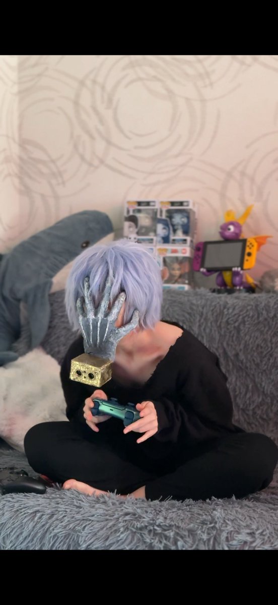 deyadei's tweet photo. 🤲🏻

#shigaraki #tomurashigaraki #shigarakicosplay #mha https://t.co/eijMpmQRl8
