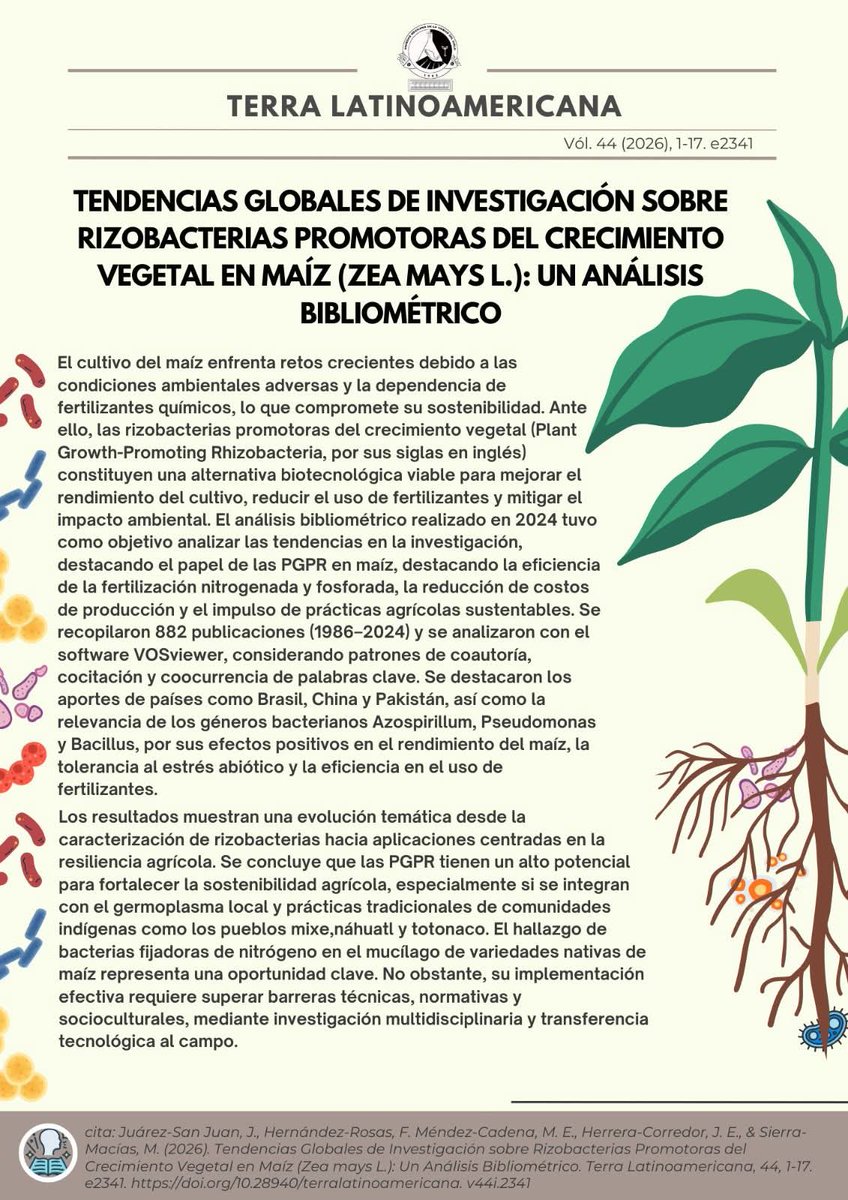 Sociedad Mexicana de la Ciencia del Suelo tweet media