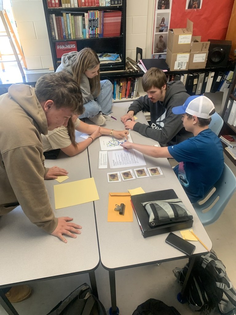 WhiteshellSD's tweet photo. Today the grade 9’s took part in an exercise designed to simulate making a treaty between the Crown and Canada‘s indigenous peoples. https://t.co/FC8VtC4IaC