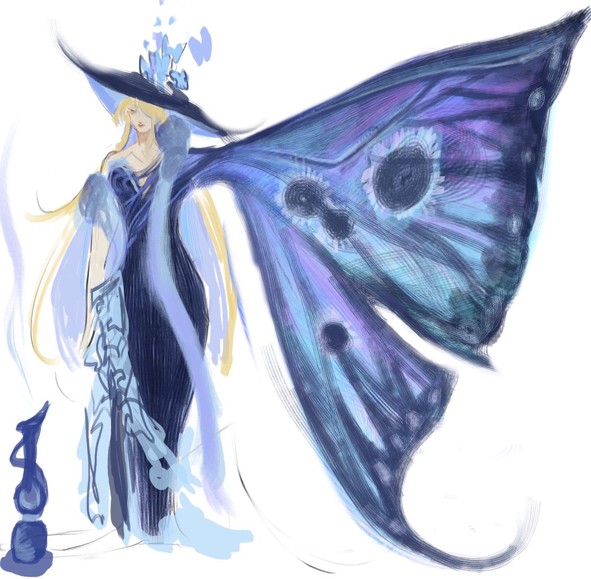 un1versalc0de's tweet photo. Starting a new personal project 💙🦋
This is the first character in this world  (first rendition anyhow)
#oc #personalproject #artmoots #artshare https://t.co/ERCIAXtH3Q
