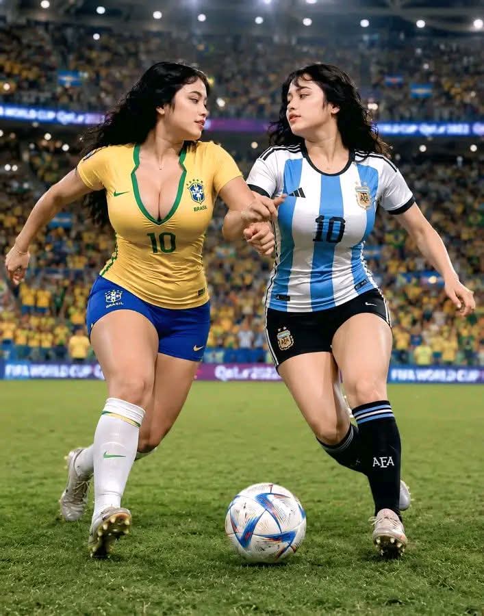 undefeatedboom's tweet photo. BRAZIL OR ARGENTINA LETS SEE WHO HAS MORE SUPPORTERS
🇧🇷. 🇦🇷
#WorldCupLoading #worldcup https://t.co/9n3he2KEqm