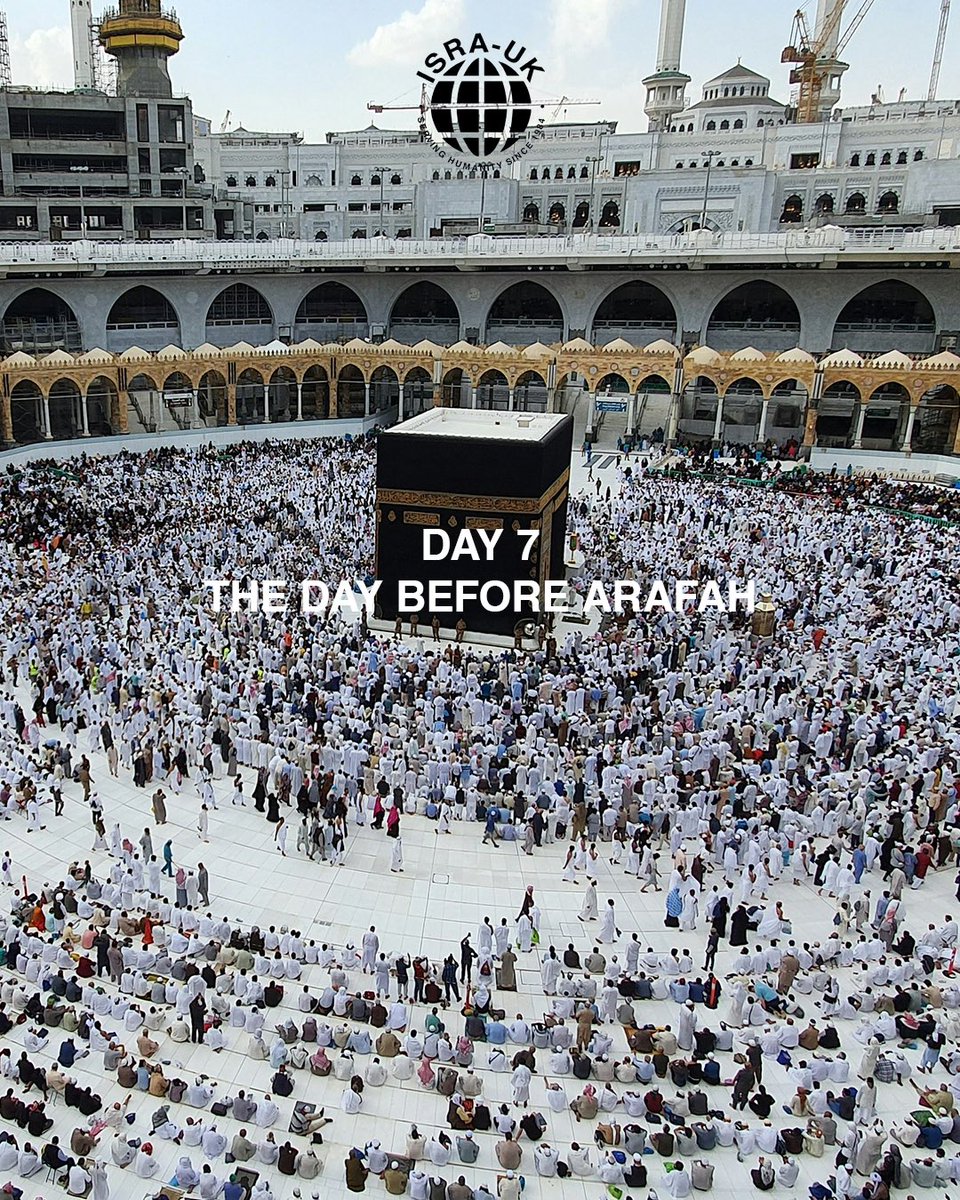 ISRA_UK's tweet photo. The pilgrims prepare for the Day of Arafah — a day of mercy, forgiveness, and powerful dua.

Tomorrow, millions of hands will be raised asking Allah for guidance, forgiveness, and ease.

As we prepare for this blessed day, remember those whose daily prayers are simply for safety, food, and survival.

Your Qurbani can become part of the answer to someone’s dua.

Donate today.

#DayOfArafah #DhulHijjah #QurbaniAppeal #Hajj2026 #EidAlAdha