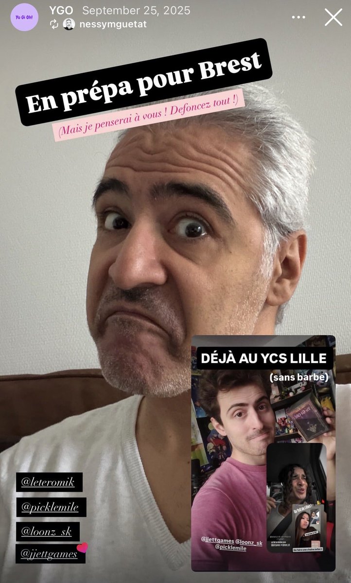 loonz_sk's tweet photo. Merci aux goats de la comu YGO!!

(Y'a d'office pas tlm sur les photos mais on n'a pas de photos tous ensemble en fait oskour) https://t.co/MCWkdUL0o3