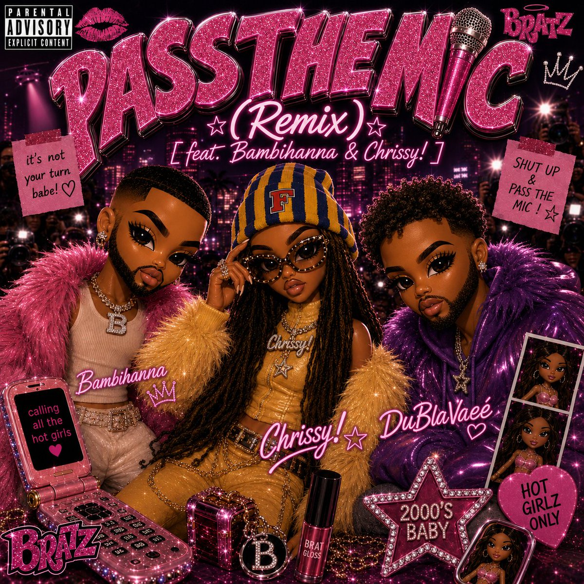 realliferealtv's tweet photo. 🔥🎤 Download DuBlaVaeè’s brand new “Pass The Mic” Remix featuring Bambihanna & Chrissy! NOW! 💥
🎶 https://t.co/njFDCnn3W3
#newmusic #applemusic #outnow #rlam #youutube https://t.co/pLJ19weiBQ