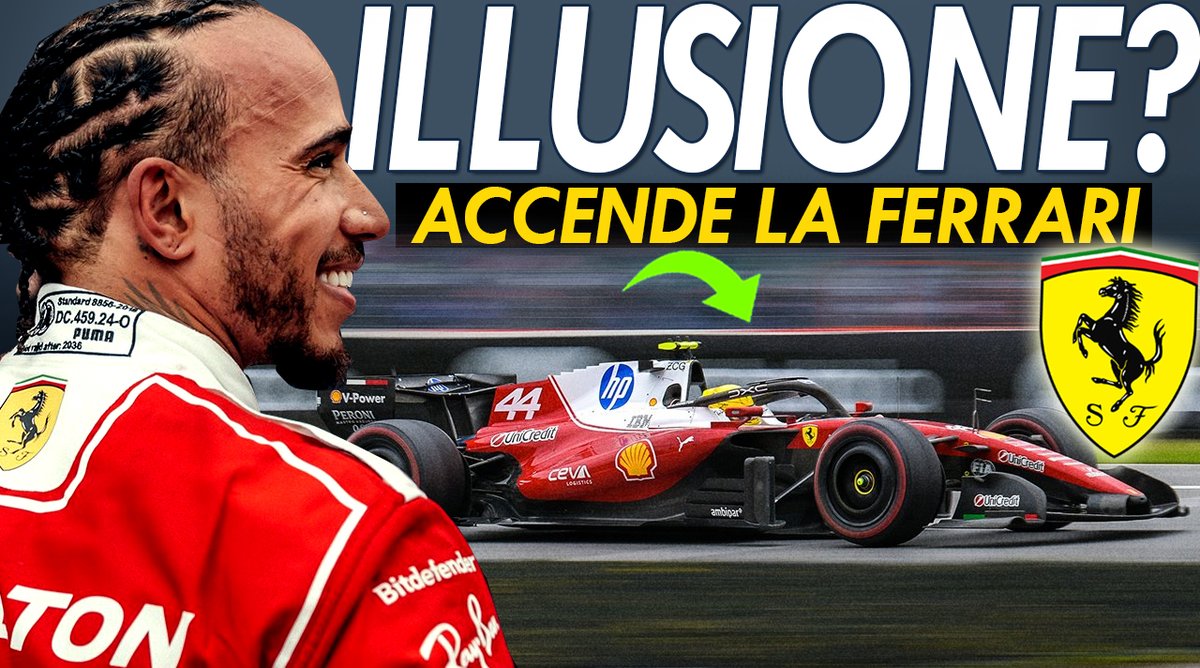 Graftechweb's tweet photo. Ferrari in crescita o semplice illusione? 👀🔴

Hamilton riaccende le speranze dopo il GP del Canada, ma Mercedes e Antonelli sembrano ancora avanti 🔥

🎥 VIDEO:  https://t.co/icnTD3QYof https://t.co/aGjfgTBJNa