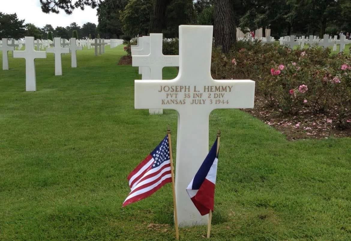 mark_protiva's tweet photo. @TheLegalHeel My grandmother’s little brother. Buried In Colleville-sur-Mer. Killed in the hedgerows near St Lo. https://t.co/h1MrvyDl9c