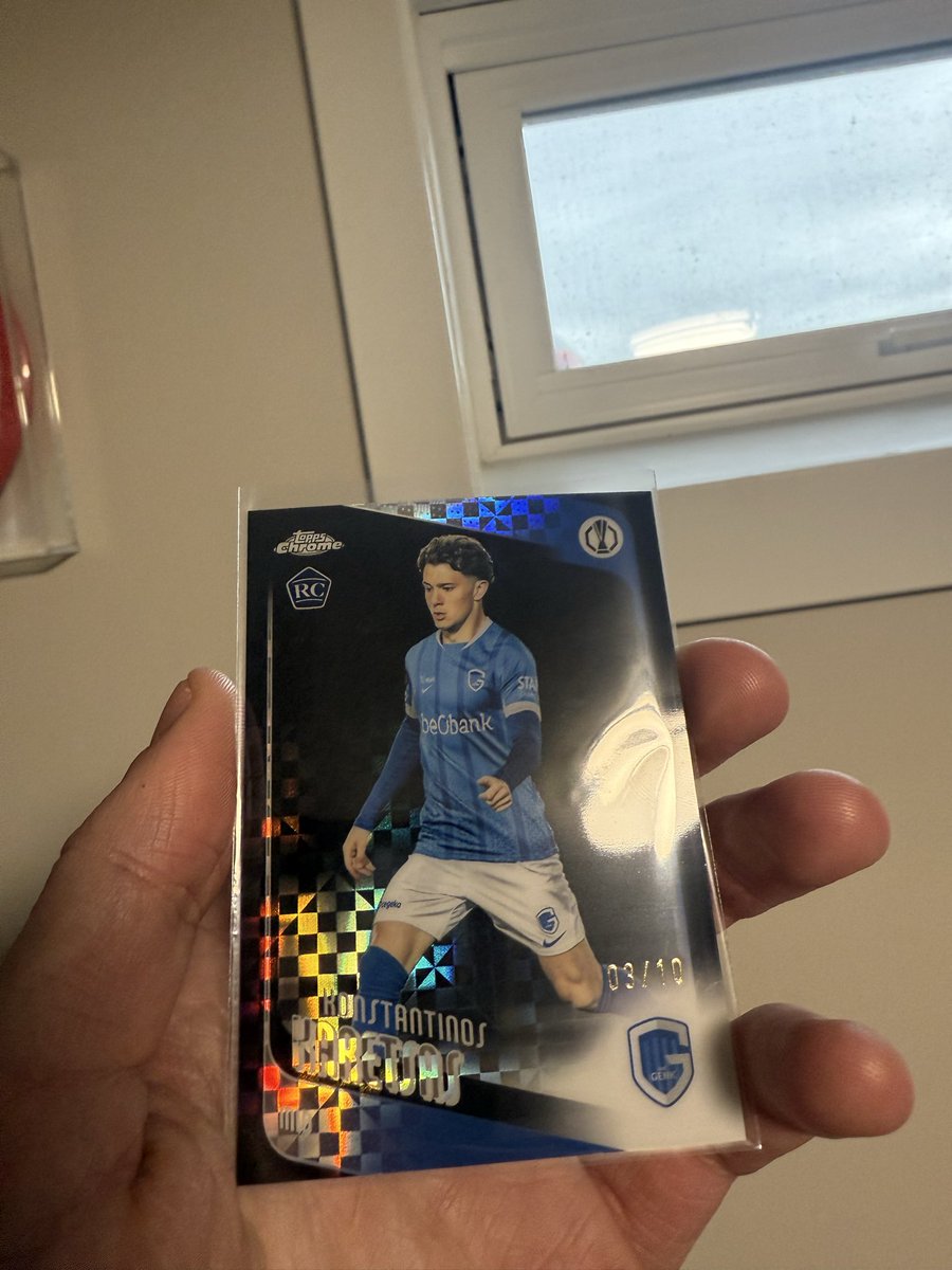 MasonxCFC's tweet photo. @Card_Slayer819 Any interest in Karetsas? /10 Black Xfractor https://t.co/GdXNnvwpoR