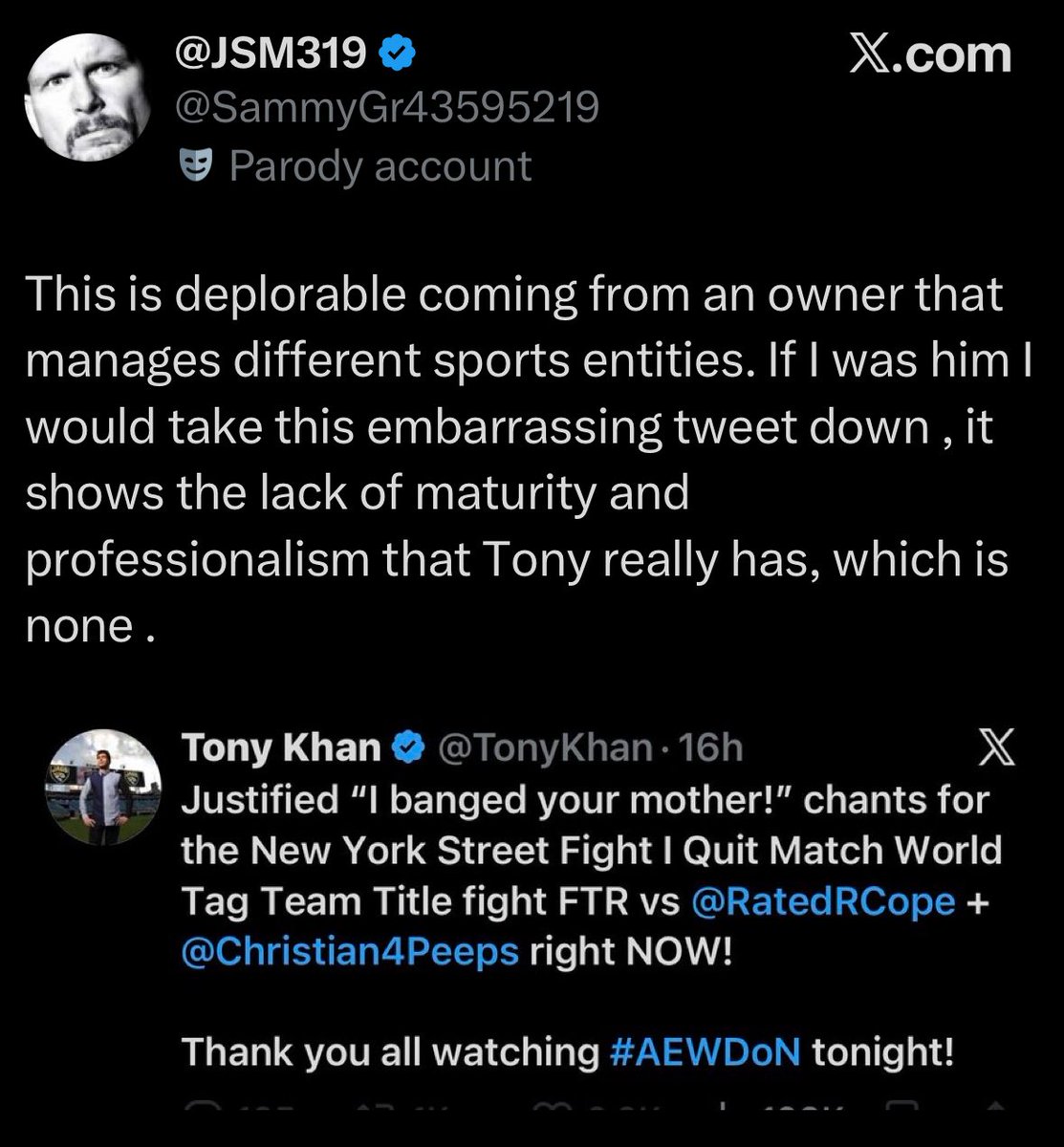 Cringe Wrestling Takes tweet media