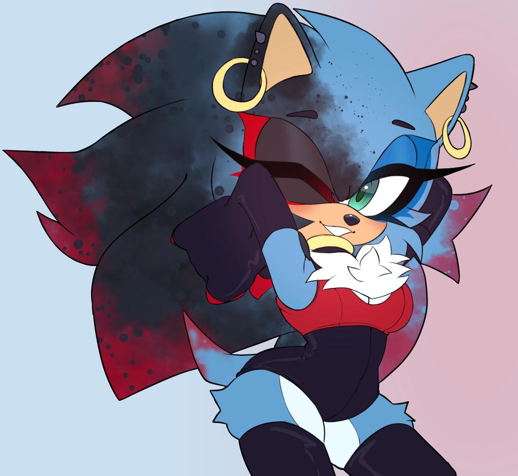 LocusInstinct's tweet photo. @CliffNoirX329 Here's my special girl, Lilith. 
Art by @/AshenVoice, @/NiiGHTBURN_HQ, @/MilkChaoTea, @/PallyPorcupine with @/Shiro_sonic. https://t.co/EPnt70XXXq