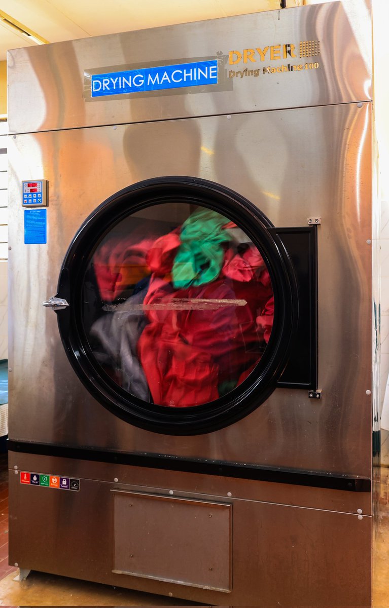 Wavinya_Ndeti's tweet photo. When I assumed leadership of the County, hospital laundry services faced serious challenges, with obsolete and faulty machines forcing staff to clean linen manually, compromising efficiency, hygiene, and infection control.

To address this, we have installed modern laundry equipment at Machakos County Referral Hospital. The new system will improve laundry processing, strengthen infection prevention measures, and ensure a reliable supply of clean and safe linen for both patients and healthcare workers.

This investment will significantly enhance hospital hygiene standards, improve patient care, reduce the risk of hospital-acquired infections, and provide a safer and more efficient working environment for our medical staff.