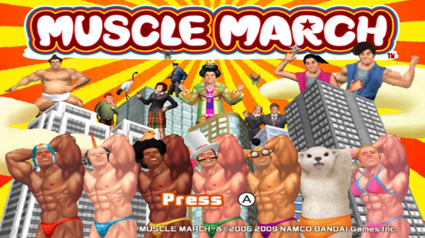 Trepe's tweet photo. @GamingAndPandas Muscle March on the Wii. https://t.co/PYsaiRz9Rm