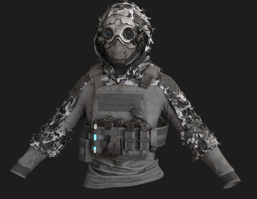 IamFile's tweet photo. Just like the first variant, I will try to make this character capable of having some alterations to their clothing/equipment. https://t.co/NmggfzqbxJ