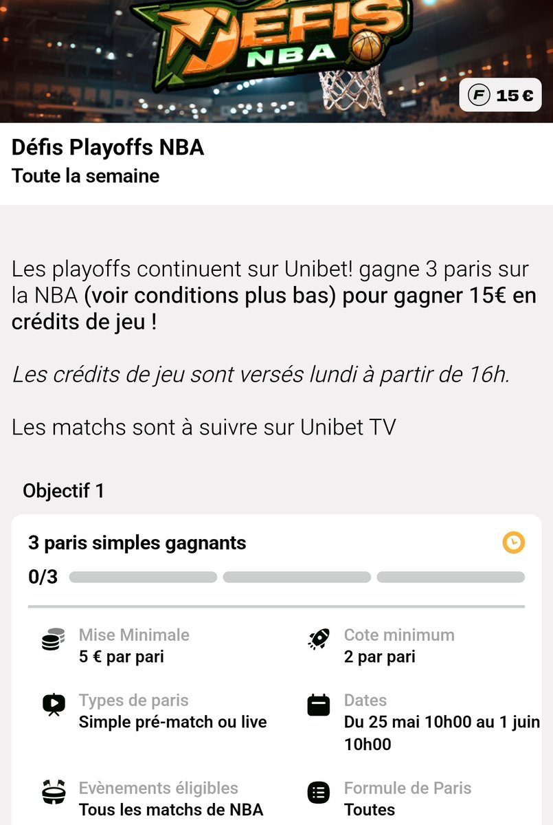 MesBonsPronos's tweet photo. 💬Unibet 🔥🔥🔥 https://t.co/RE9wIFbEsC