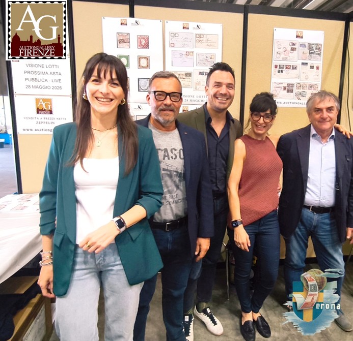 AuctionsGallery's tweet photo. Ringraziamo tutti i #collezionisti filatelici per esserci venuti a trovare alla 142° ed. di #Veronafil
#philately #philatelie #filatelia #francobollo #stamp #sello #timbre #briefmarke #italy #italia #italie #italien #asta #auction #auktion #auctiongallery #verona #veronafil2026 https://t.co/6BgTNnMNKc