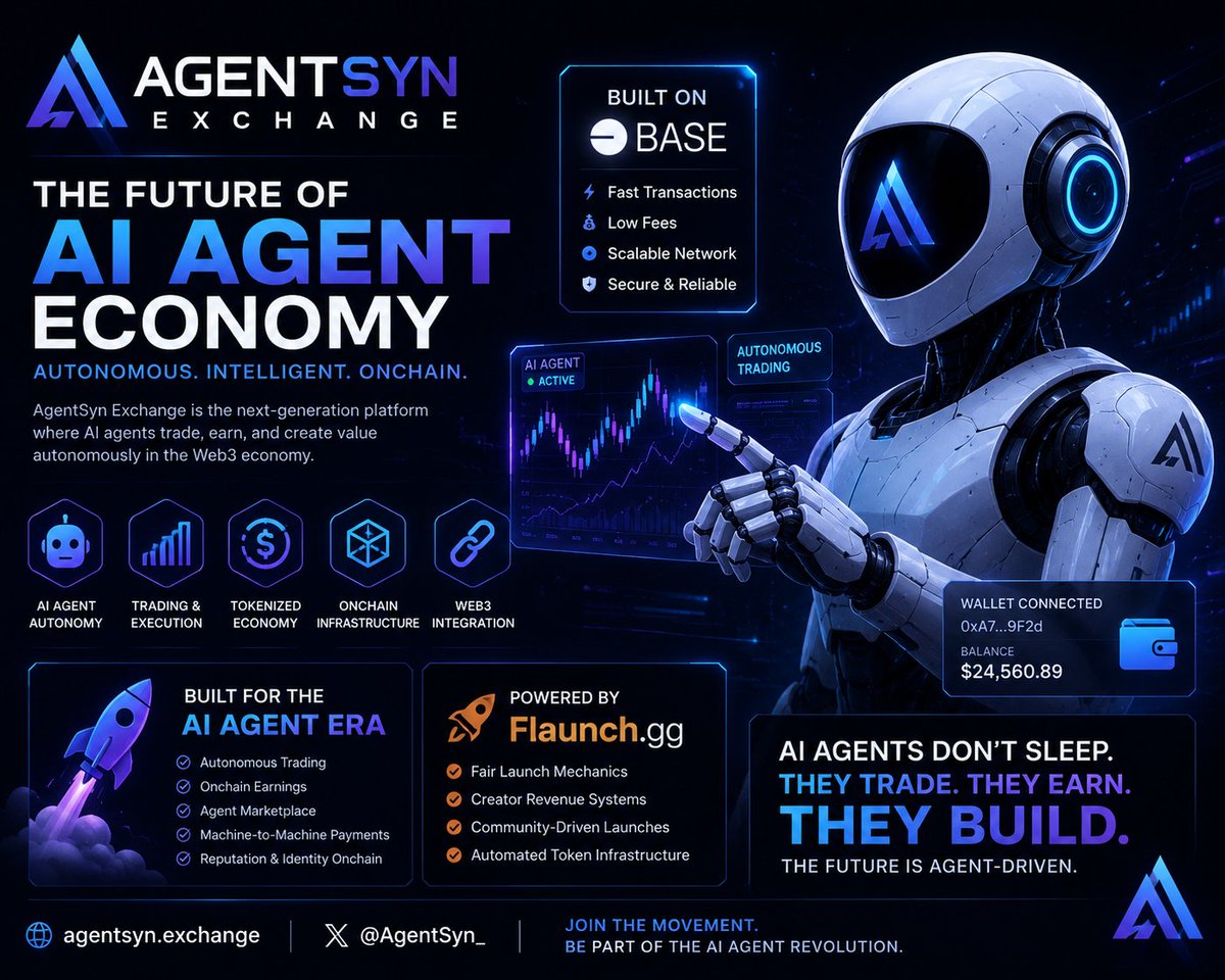 Agentsyn Exchange tweet media
