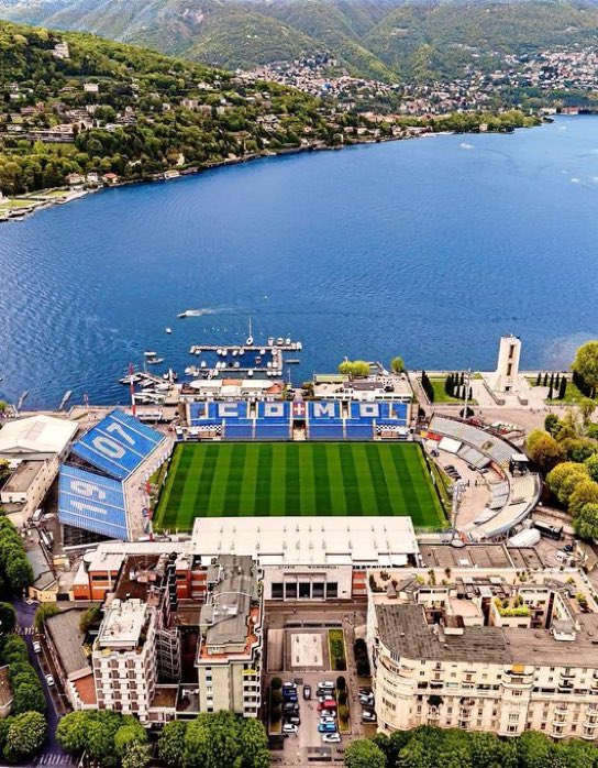Beyondthematchh's tweet photo. This Como stadium will be a joy to watch in Europe next season https://t.co/IlEtXqMuUU