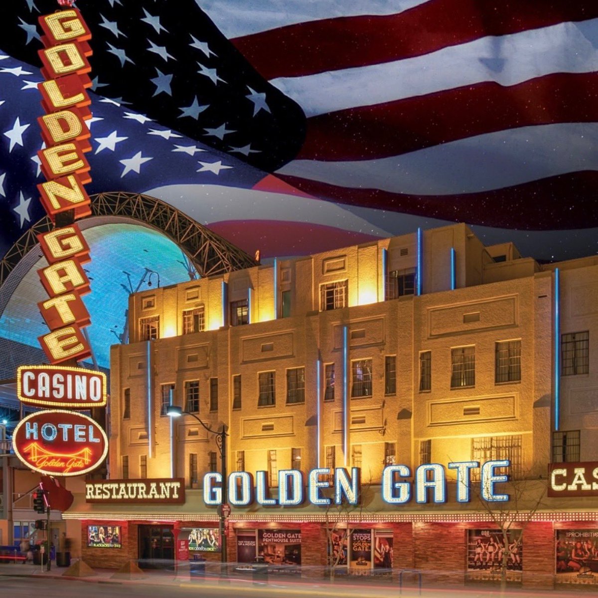 Golden Gate Hotel & Casino tweet media