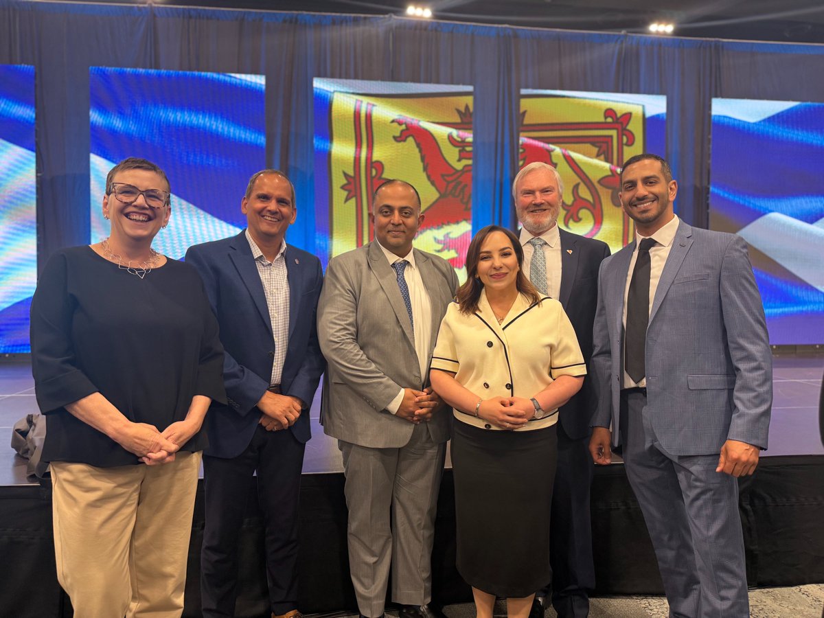 weustheminc's tweet photo. WeUsThem was proud to sponsor today’s State of the Province Luncheon hosted by the @halifaxchamber, where Premier @TimHoustonNS shared his vision for Nova Scotia’s future.

Our own @FatenAlshazly and @ideolocator were there representing us!
#NovaScotia #nspoli #cdnpoli #WUTWUT https://t.co/syLpZtBo8n