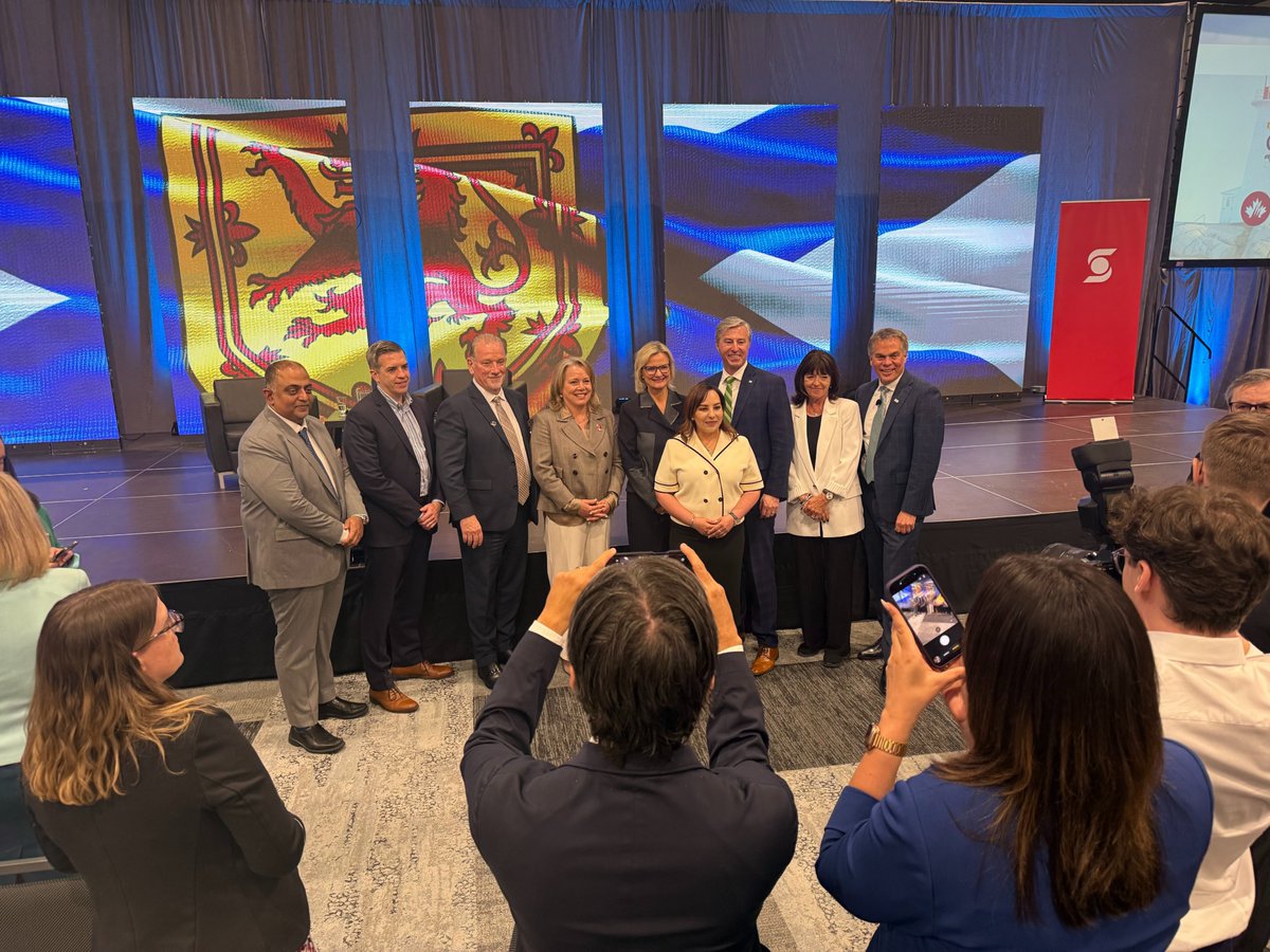 weustheminc's tweet photo. WeUsThem was proud to sponsor today’s State of the Province Luncheon hosted by the @halifaxchamber, where Premier @TimHoustonNS shared his vision for Nova Scotia’s future.

Our own @FatenAlshazly and @ideolocator were there representing us!
#NovaScotia #nspoli #cdnpoli #WUTWUT https://t.co/syLpZtBo8n