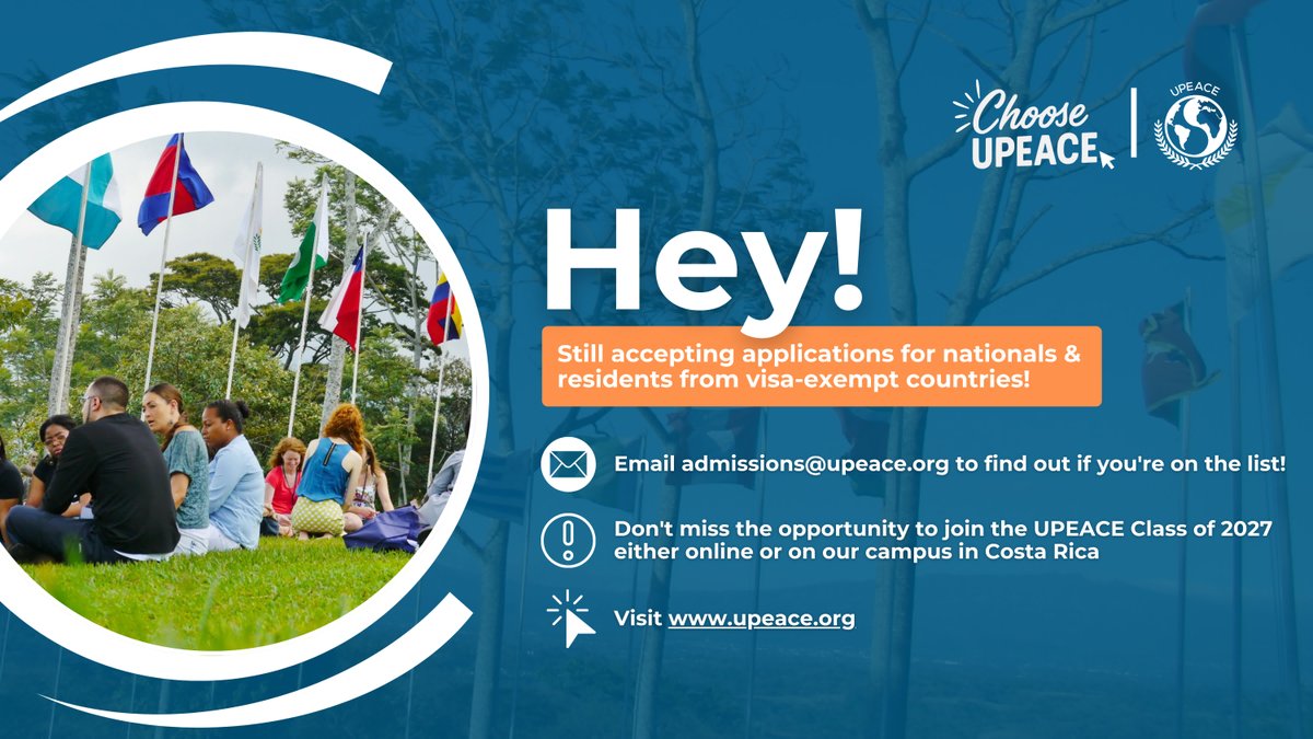 University for Peace tweet media