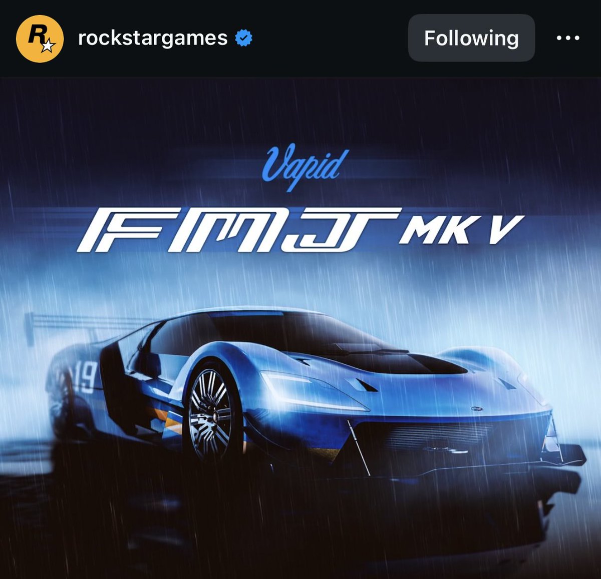 Praticastic's tweet photo. @GTAVI_Countdown Rockstar’s last post, See the number on Car https://t.co/s7NcYv6ymR