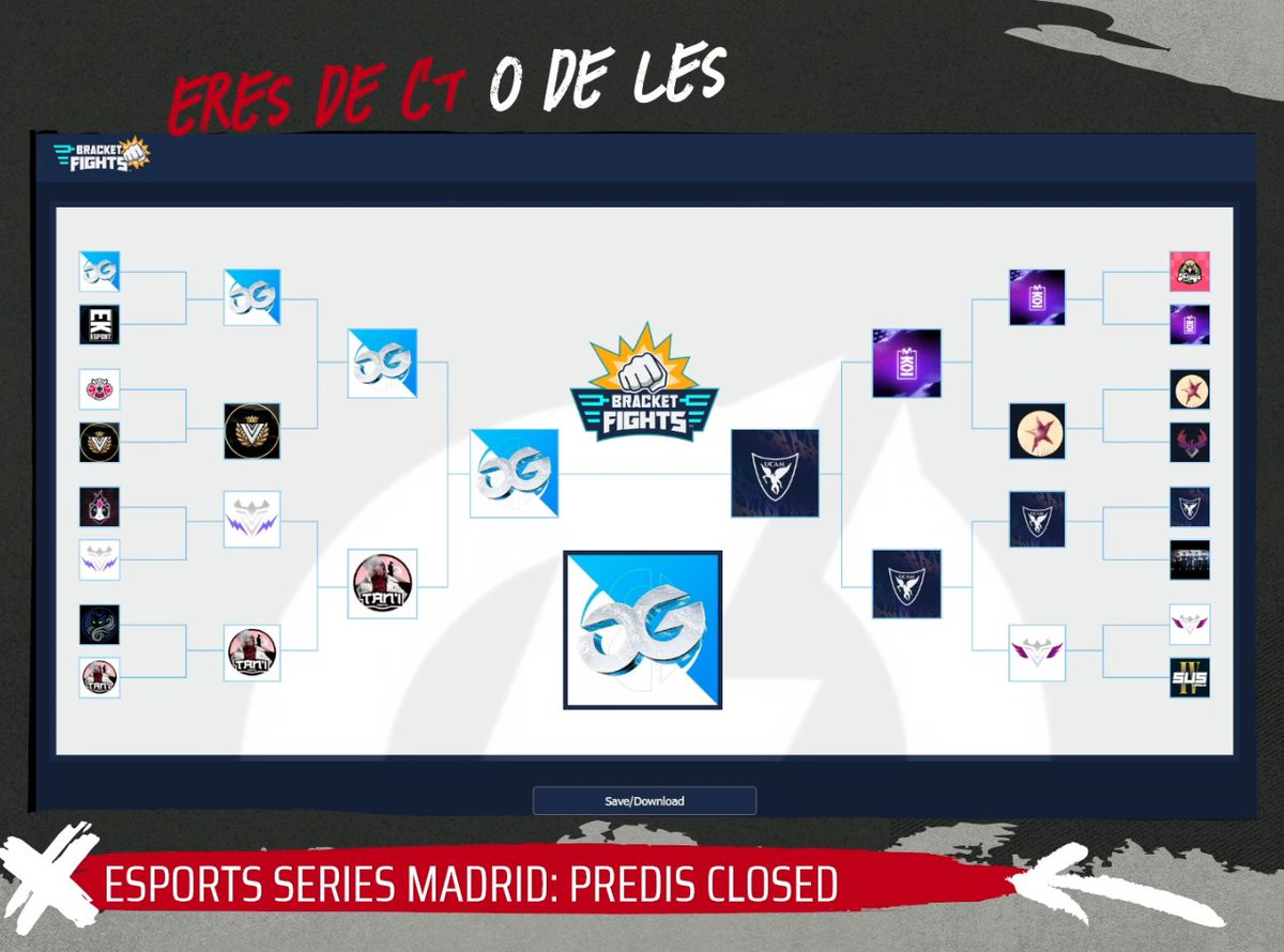 AStreamers's tweet photo. 🅾TENEMOS GANADOR PARA NUESTRA PREDICCIÓN

@GamingOxygen será campeón sobre @UCAM_esports 

Muchas gracias a @SrPukas por distribuirnos el BracketFight https://t.co/FFKVQVKqbX
