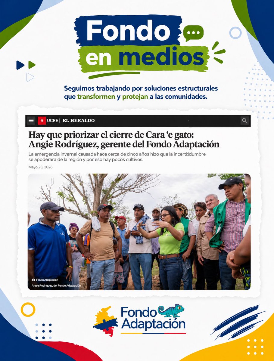 Fondo Adaptación tweet media