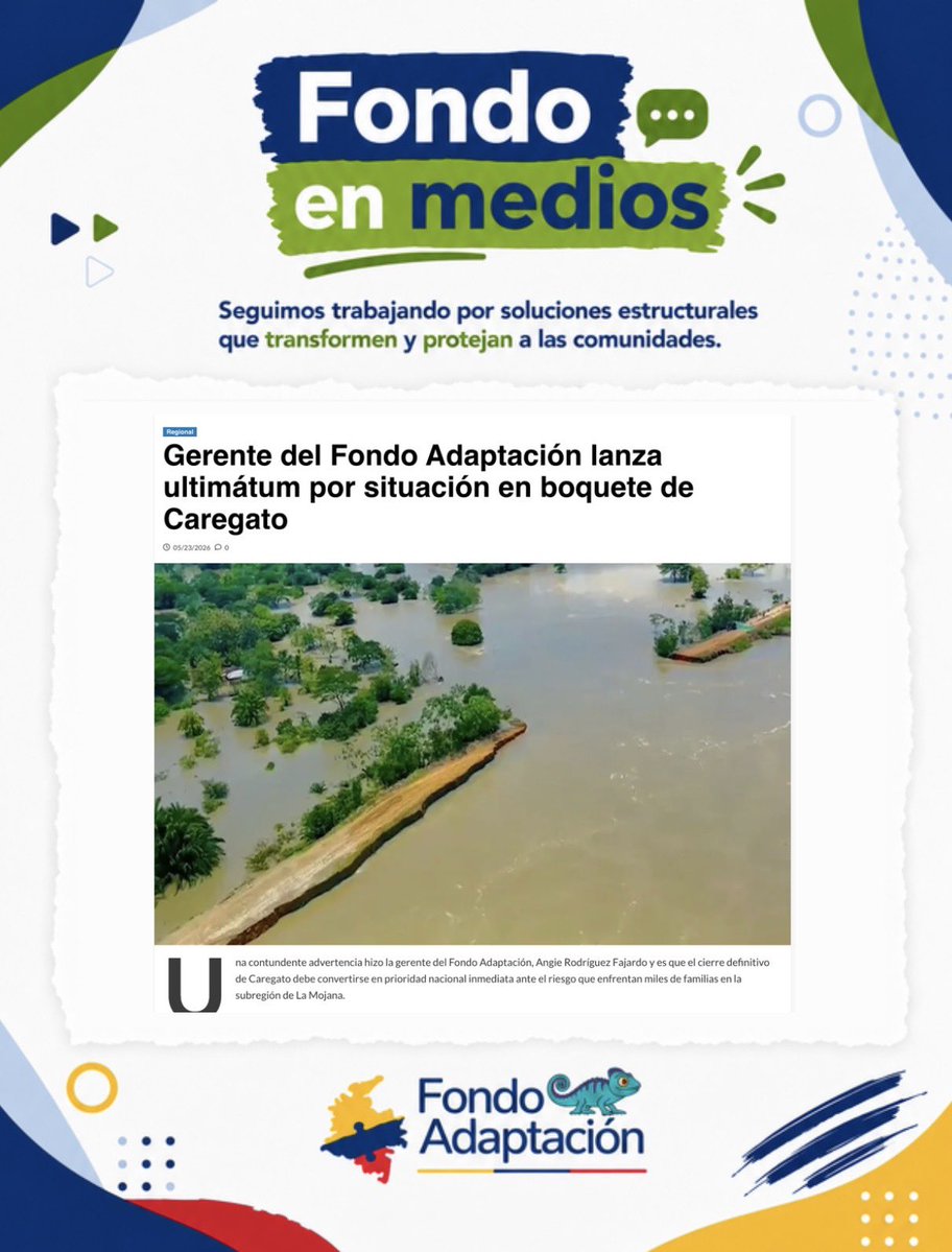 Fondo Adaptación tweet media