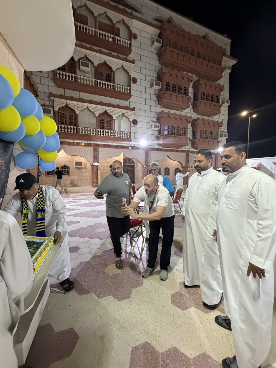 n10ayf's tweet photo. حفل عشاء عالمي ضيافة اخواننا العالميين 
عبدالله الزمعي ، وابراهيم الزمعي وإخوانهم 
الاعزاء ومحبينهم الكرام  في محافظة #ينبع 
بمناسبة تحقيق #النصر بطولة الدوري السعودي https://t.co/LVqL80xZv0