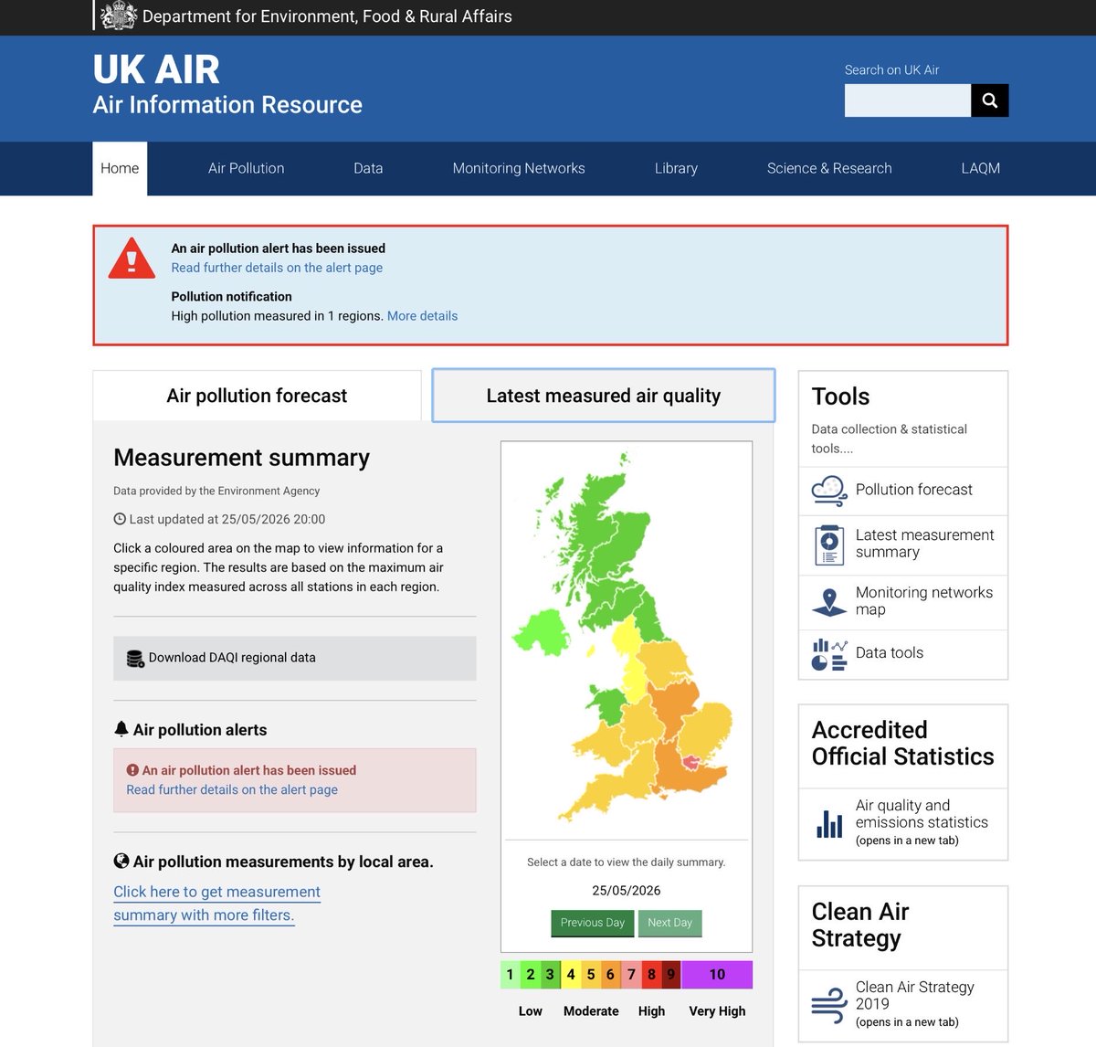 Clean Air in London tweet media