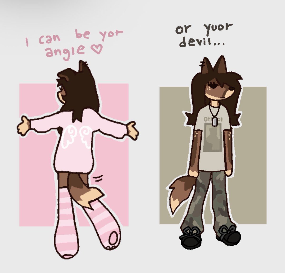 TAXIDERMISS's tweet photo. there are two wolves inside of you https://t.co/FjeiYof6lz