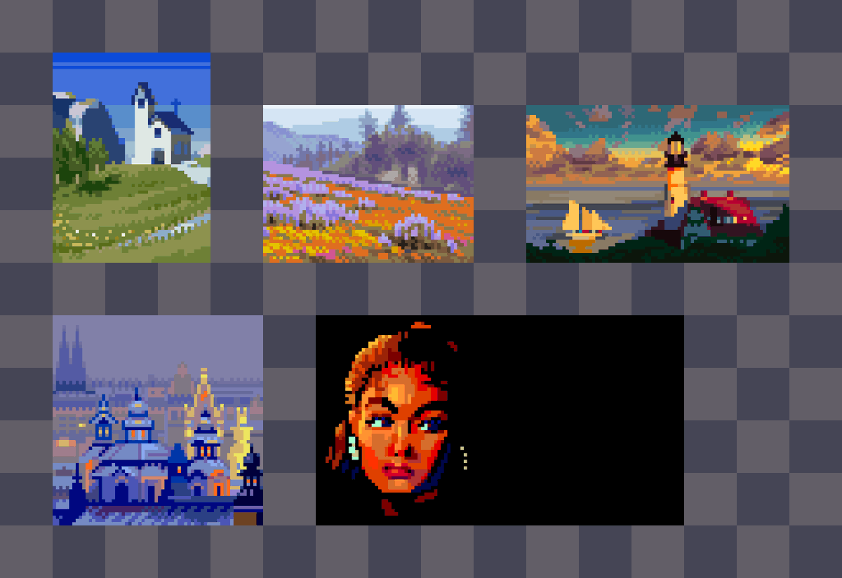 mr_pxls's tweet photo. Studies &amp; Judy 

#pixelart https://t.co/XTIzqWdLXQ