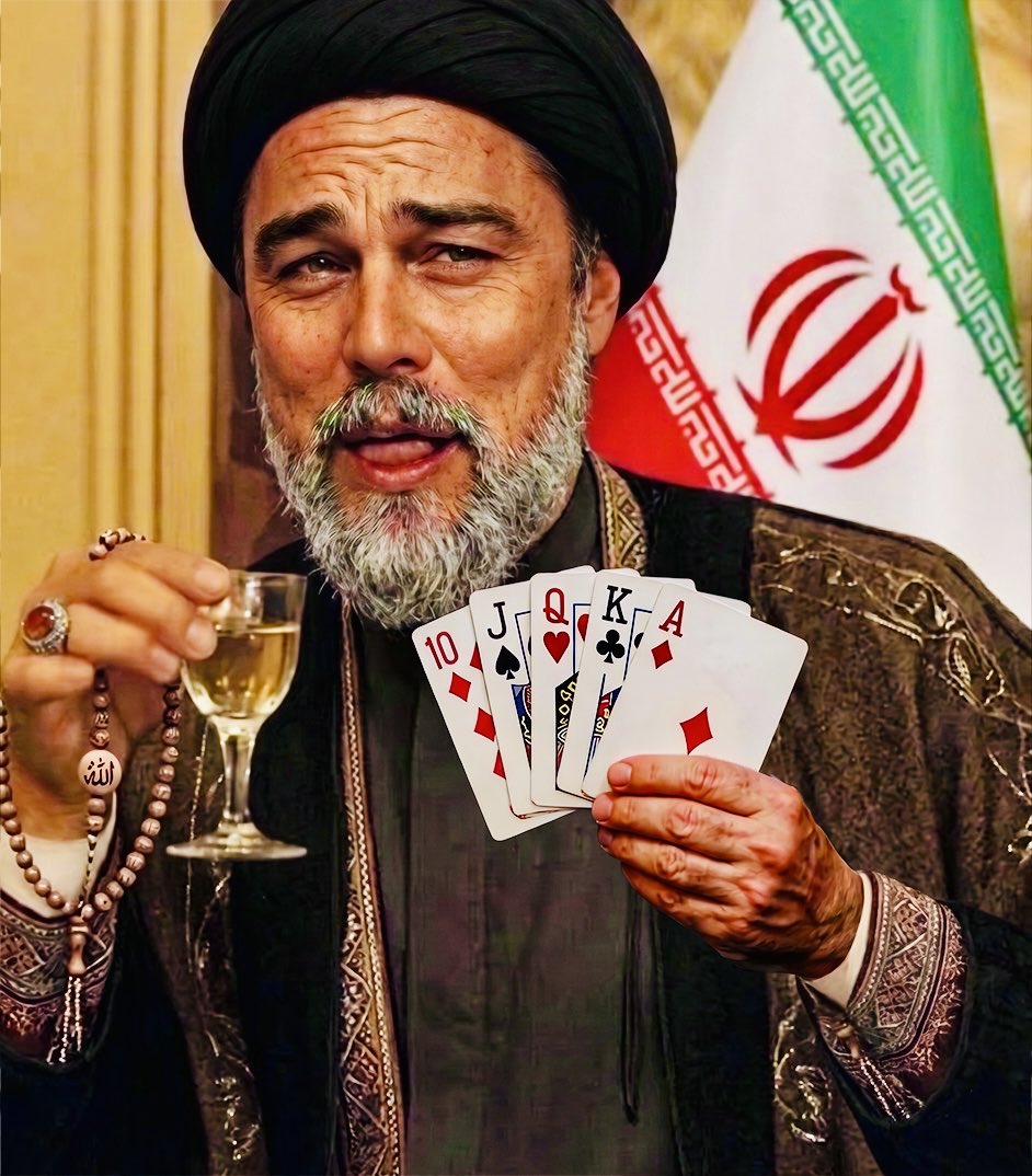 RezaPJavidShah's tweet photo. @BRICSinfo @drpezeshkian like you call the shots 🤣🤣🤣
#PuppetPresident https://t.co/jGZu8k9Z80