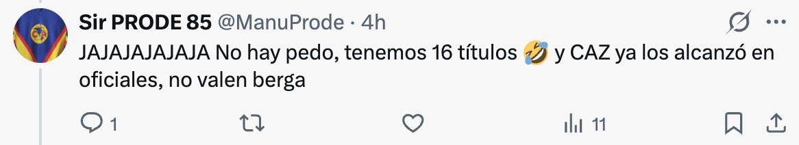 Sir PRODE 85 tweet media
