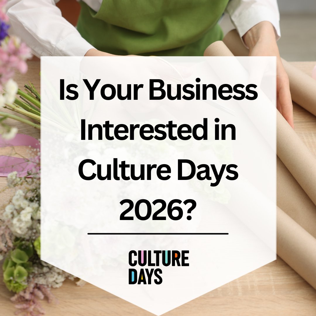 MapletonTwp's tweet photo. 📣 Culture Days 2026 Business Callout!

We’re inviting local businesses to get involved in Culture Days 2026!

📌 Businesses only (approval required)
📩 Apply or learn more: mvandenberg@mapleton.ca

 #MapletonBusinesses #SupportLocal #CelebrateCulture #CommunityEngagement https://t.co/NcAhnv0CLx