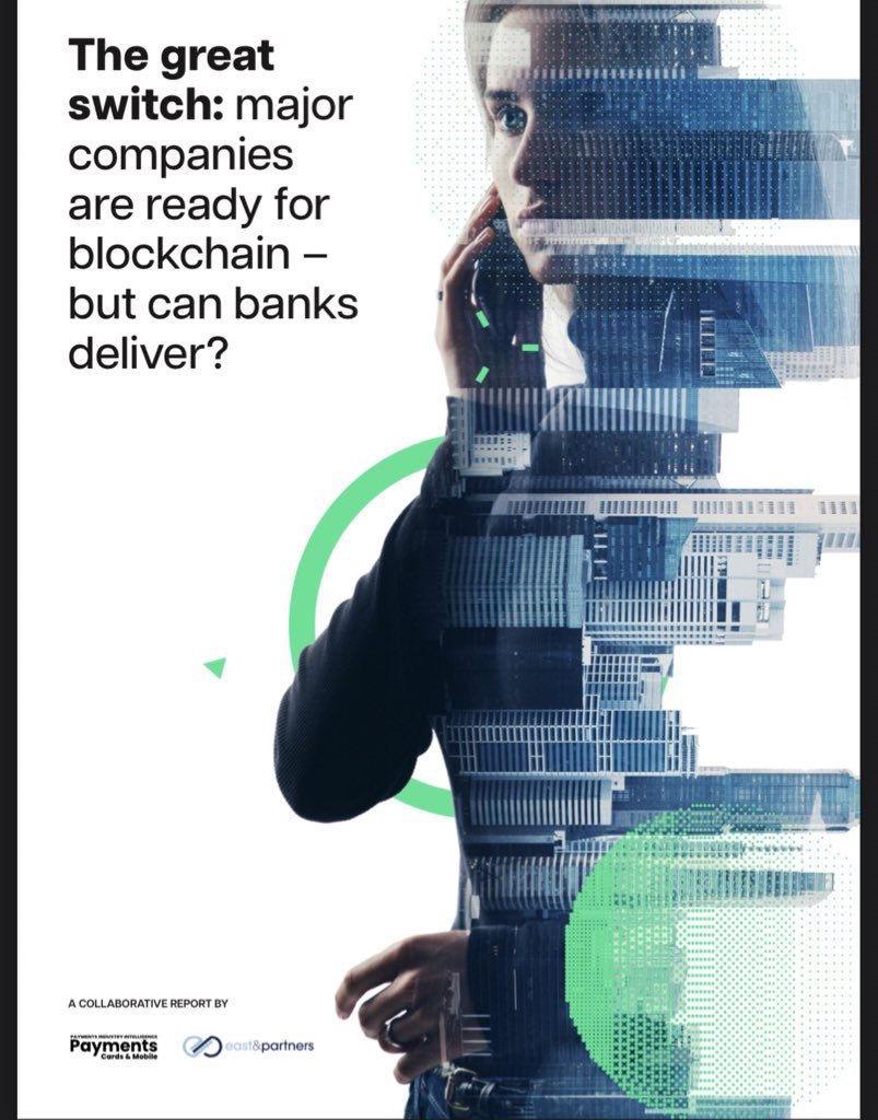 RaphaelNta23933's tweet photo. The Great switch: major companies are ready for Blockchain, but can banks deliver? https://t.co/KMBDtCvZZJ