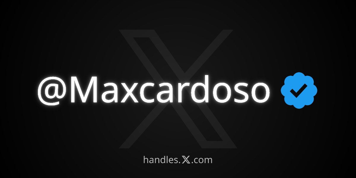 Max Cardoso tweet media