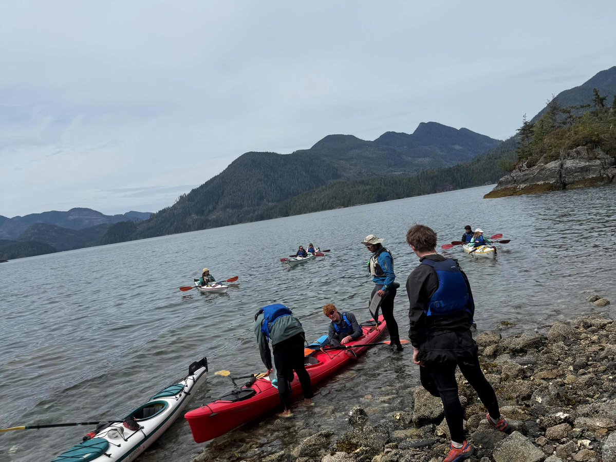 StudyGroupEU's tweet photo. Paddling with the Queen Margaret's School in Nootka, British Columbia, Canada. Adventure is one of our greatest classrooms. Be part of that, join them for a study period, by clicking on the link and filling in the form.

https://t.co/JBxq1kijqh https://t.co/fsbX3e5qKI