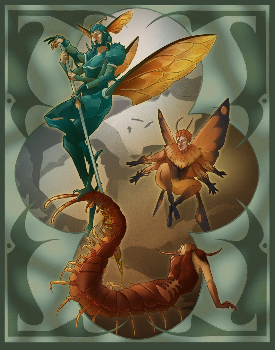 urkittingright's tweet photo. Anyway here’s more bugs #digitalart https://t.co/4peV47aL11