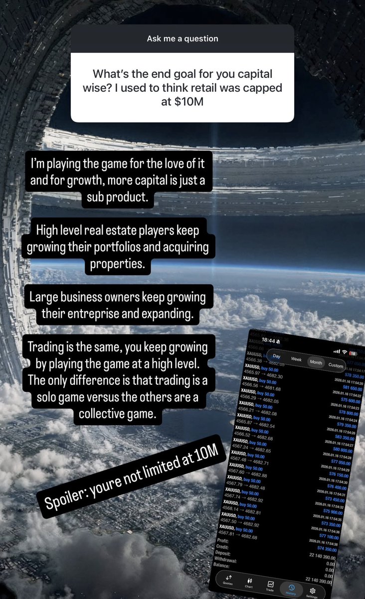 leerawllings's tweet photo. $22M Month’s profits 🤷🏽, trading might actually change your life on the long run. https://t.co/0PD9FpBvpM